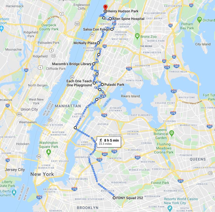 Week 27 route